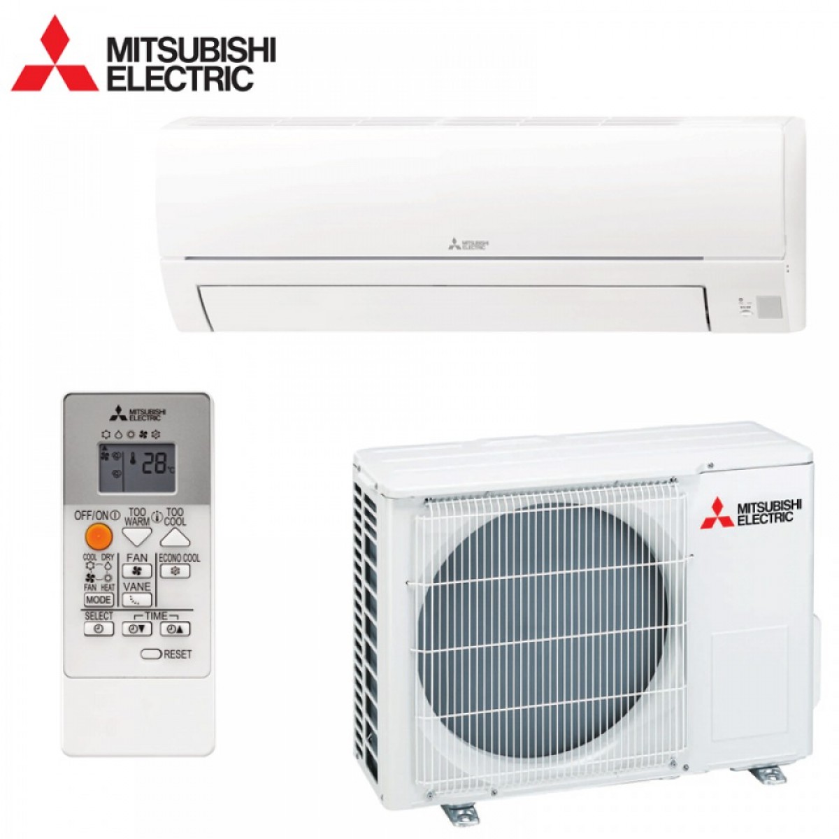 Mitsubishi Electric oras-oras sieninis šilumos siurblys MSZ-HR25VF+MUZ-HR25VF šildymo galia 3,15 kW, šaldymo 2,5 kW Freonas R32 Mitsubishi Electric oras-oras sieninis šilumos siurblys MSZ-HR25VF+MUZ-HR25VF šildymo galia 3,15 kW, šaldymo 2,5 kW Freonas R32